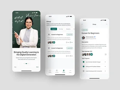 LearnCraft - Digital Online Course App app app design mobile app mobile app design product design ui ux