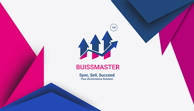 📇 BuissMaster Business Card Design | Sync. Sell. Succeed. branding businesscard design figma graphic design illustration logo ui visitingcard