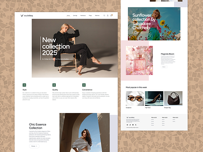 Style That Speaks. A Website That Wears It Well. startup. portfolio