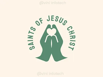 Saints of Jesus Christ Logo graphic design logo