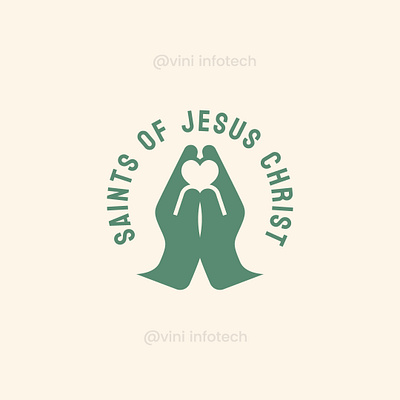 Saints of Jesus Christ Logo graphic design logo