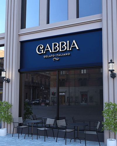 GABBIA - Logo design and brand design for ice-cream brand 3d animation application design branding design graphic design illustration logo motion graphics ui uiux vector website design