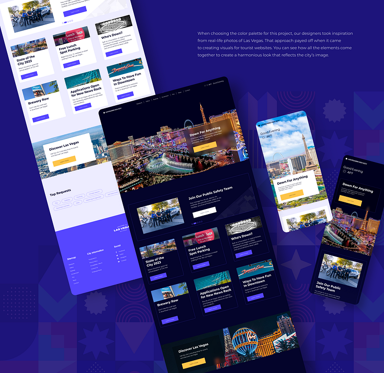 Las Vegas Visual Identity by Sketchy Digital Studio on Dribbble