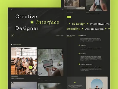 Portfolio 2023 branding photo portfolio ui ui design website