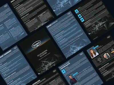 AI Business Pitch Deck For Thinkers360 brandelevation businessstrategy corporatepresentations datavisualization infographicdesign investordeck pitchdeck pitchdeckdesign presentationdesign presentations presentationskills slidedesign startuppitch visualcommunication visualslides