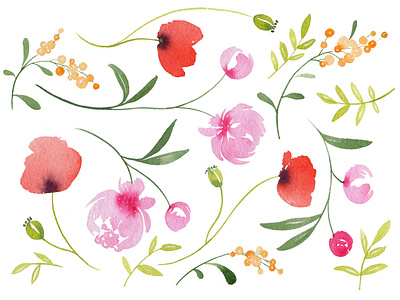 Easy Watercolor Painting designs, themes, templates and downloadable  graphic elements on Dribbble