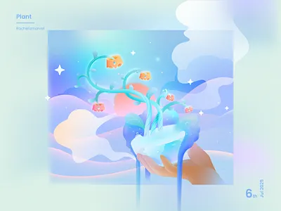 Plant earth illustration plant