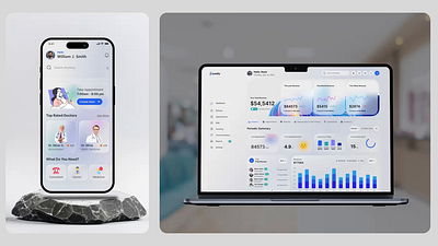 AI Powered Doctor Booking SaaS UX UI Design aidrivensolutions aihealthcare aiproduct animation designforhealthcare doctorbookingapp doctorbookingsaas healthtech mobileappdesign motion graphics productdesign saasdesign smarthealthcare telemedicine ui webdesign