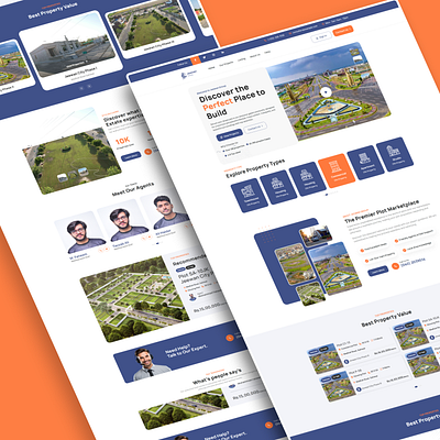 Real Estate Website bookingplatform cleandesign designsystem figmadesign housingplatform modernui propertylistingdesign realestateapp realestateui realestateux realestatewebsite responsivewebdesign uiuxdesigner userinterface uxdesign webdesign