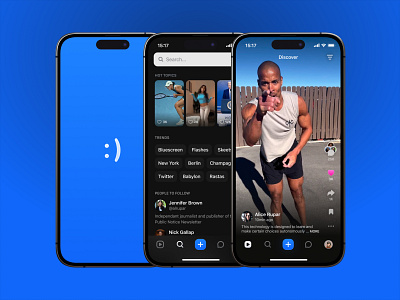 Bluescreen 🦋 app ios ui