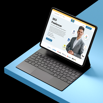 SEO Freelancer Landing page Design branding clean design graphic design illustration landing landingpage logo modern responsivedesign seo seoexpert stack ui uiux ux web design webdesign website white
