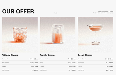Glass bar coctail design detail editorial glass graphic design illustration orange section swiss ui ux website whiskey