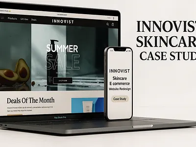 Innovist Skincare Case study beauty products brand branding casestudy ecommerce facecare figma homepage indianbrand innovist marbleui mobileui revamp skincare skincarebrand ui uidesign uxdesign web design website