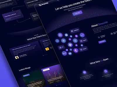 Modern Company Website b2bdesign companywebsite darkmodeui digitalservices enterpriseux figmadesign mobileappdesign moderninterface productdesign responsiveui saasdesign softwarecompany uiuxdesign webdashboard websitedesign