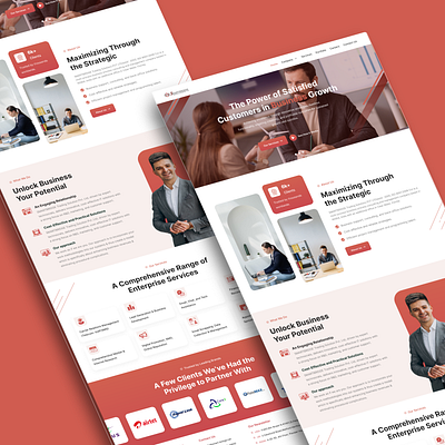 Modern Corporate Business Website agencywebsite businesswebsite cleanui corporatewebsite creativewebdesign design figmadesign figmaui homepagedesign landingpagedesign moderndesign modernui professionaldesign ui uiux uxuidesign webdesign websiteredesign websiteui