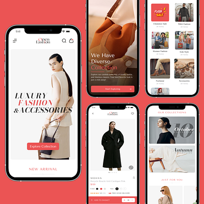 Modern Fashion Store App appdesign cleanui clothingapp design ecommerceapp fashionapp fashionbrand fashionstore fashionui figmadesign mobileappdesign modernui onlineshopping retailapp shoppingapp trendyapp ui uiux uiuxdesign uxinspiration