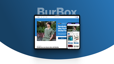 E-Commerce Case Study application blue blue ui branding case study e commerce figma freelance homepage landing page mobile app product design ui ux web design website