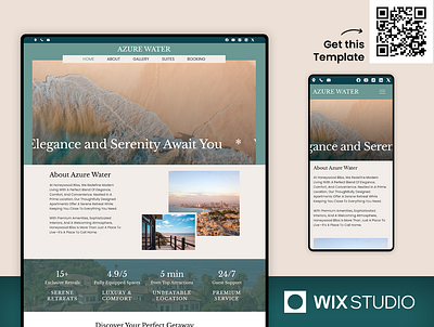 Beach Vacation - Wix Studio Website Template airbnb wix template apartment beach apartment website beach apartment website coastal rental template holiday home wix studio minimalist beach site modern beach website oceanfront apartment site property rental website rental coastal website rental listing template seaside apartment wix template short term rental website travel accomodation website wix studio wix studio website wix studio webstite template wix vacation rental