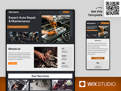 Car Service - Wix Studio Website Template auto repair website auto shop website automotive repair website automotive website beautiful website car diagnostics website car maintenance website car mechanic website car repair website car service center website car service website template car website repair website vehicle service website wix studio wix studio website wix studio website template