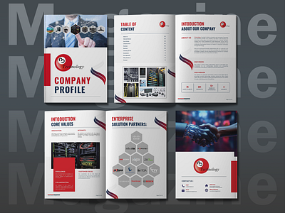 Company Profile Book book book design branding company profile design graphic design magazine magazine book profile profile design