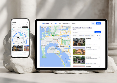 Real Estate mobile app | UI/UX android app interface design ios app mobile app real estate saas uiux uiux design user flow