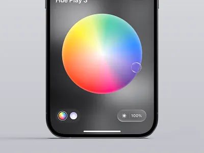 Color picker — Liquid Glass 💦 app application color concept dark mode design glass gradient ios liquid liquidglass mobileapp picker productdesign ui ui design ux