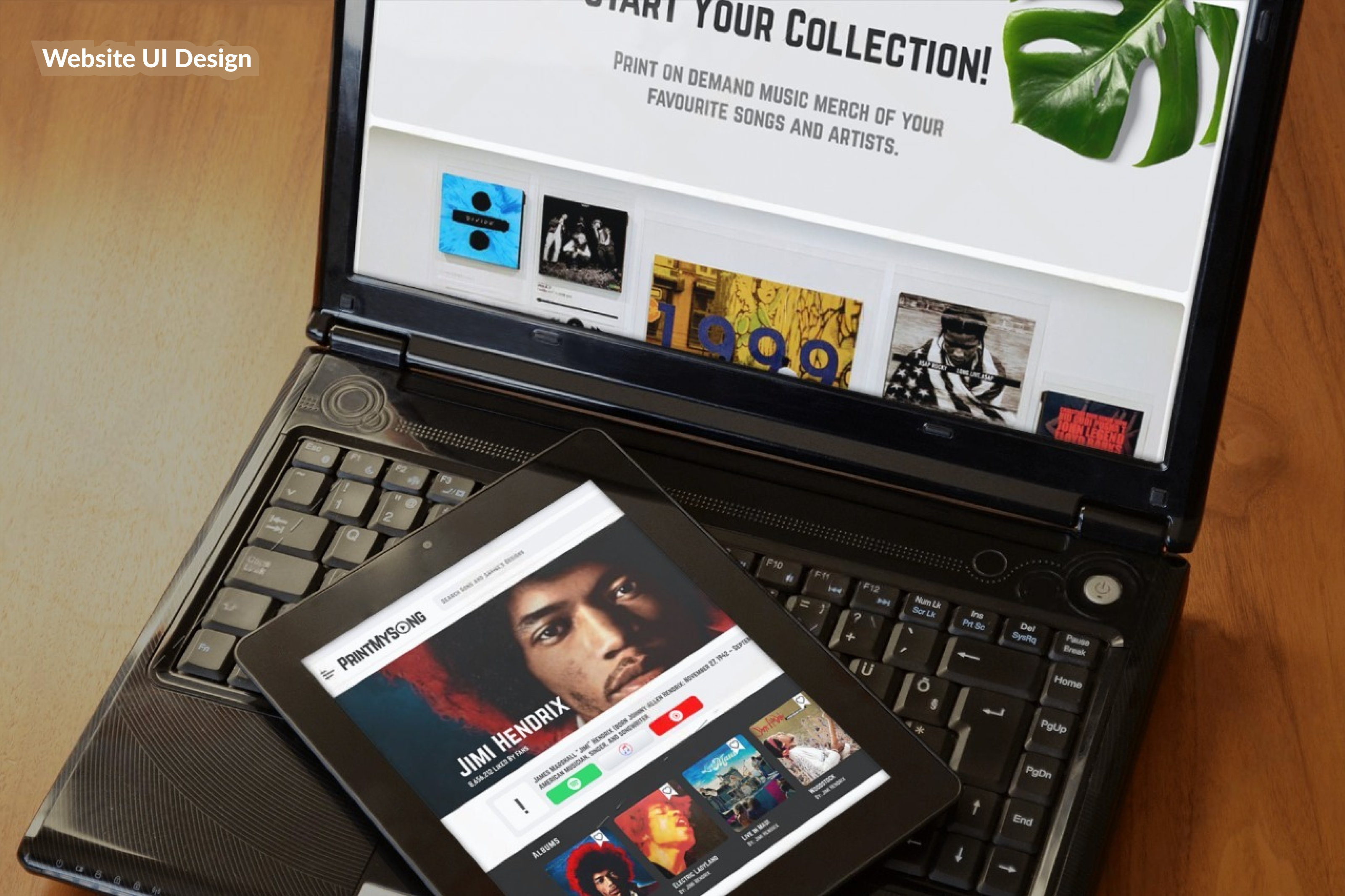 Example of Landing Page Design