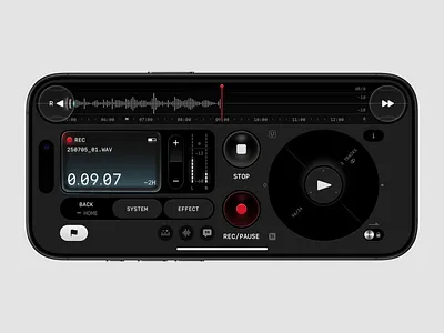 Voice Recorder 2025 app application concept design glass liquid liquidglass recorder recording sketch sound ui voice voicerecorder wave