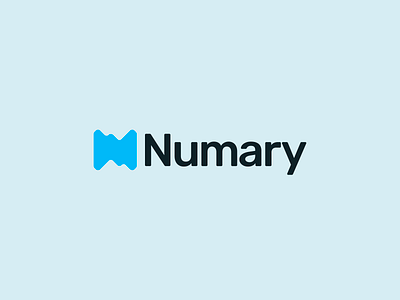 Numary – Logo design branding design finance fintech flat graph graphic design logo minimal minimalism minimalist n letter number saas stock