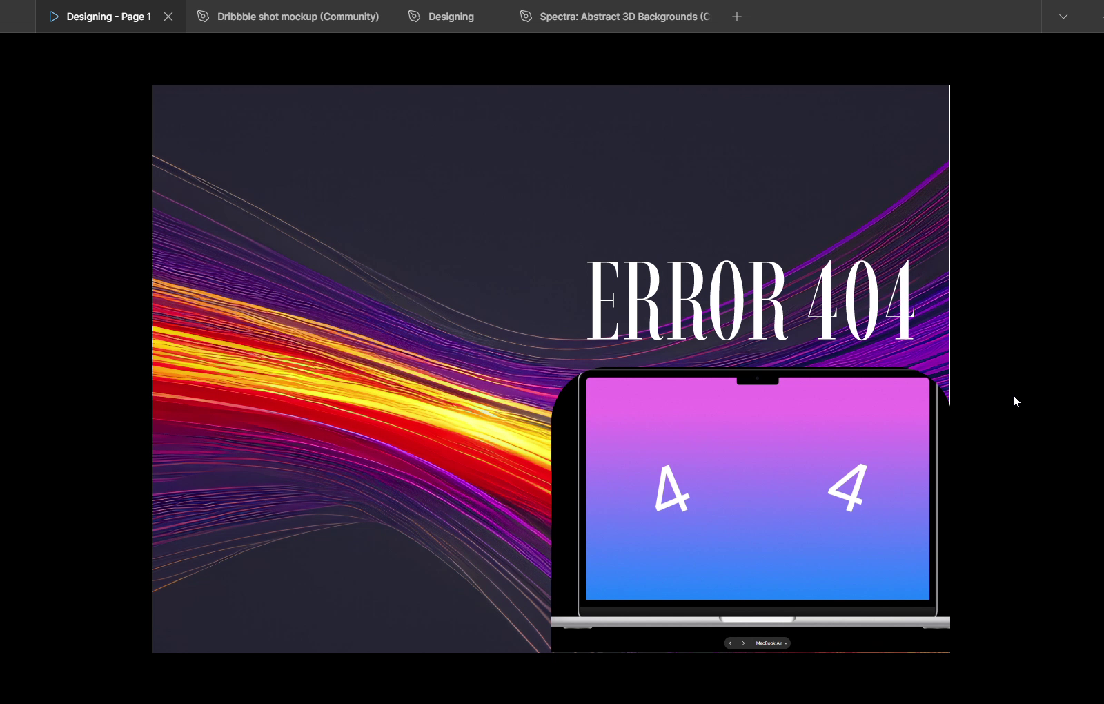 Interactive Error Page by APURVA HARLALKA (UX DESIGN 23-27) on Dribbble