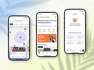 Travel and Hotel Booking Mobile App Design android app app design app ui booking platform design focotik hotel booking app ios app mobile app design mobile ui design modern app design tourism app travel agency app travel app trip management trip planner ui ui design ui ux design user experience