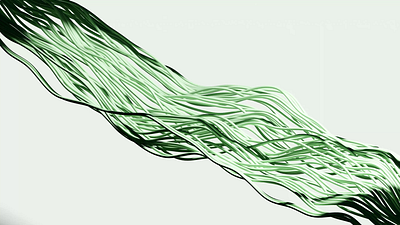 String 3D Animation 3d 3d blender 4k resolution abstract animation cinematic graphic design green hero section landing page motion graphics noise animation string animation tridimensi pro