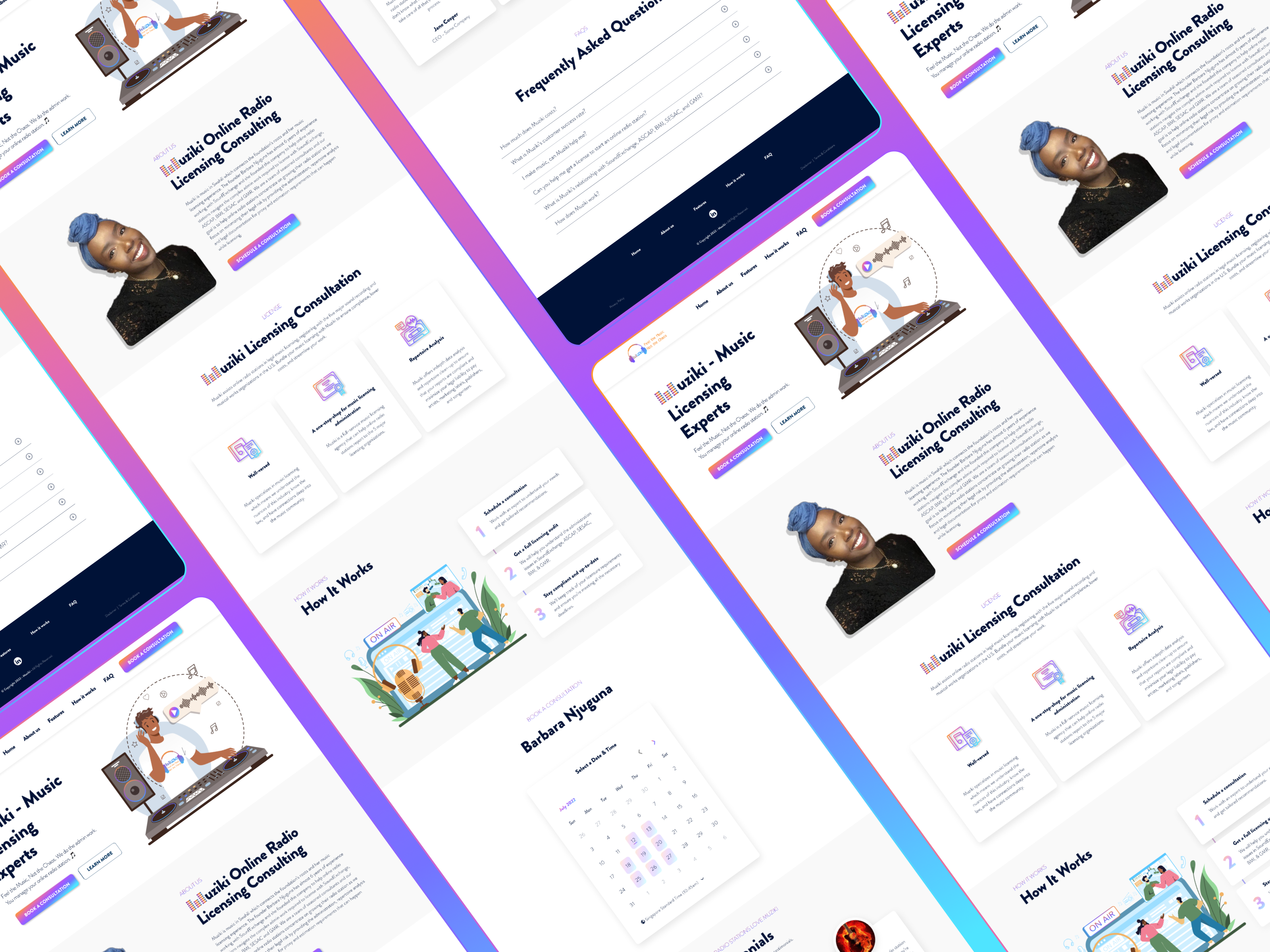 Example of Landing Page Design