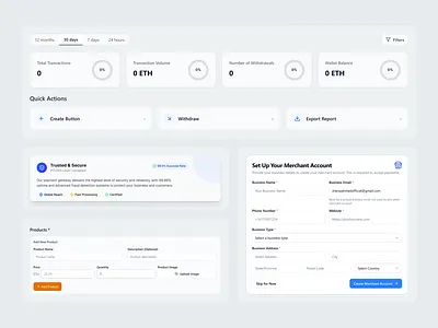 ZenPays - Crypto Payment Gateway branding cryptointegration cryptopayments digitalwallet figmadesign fintechux paymentgateway uidesign uiux