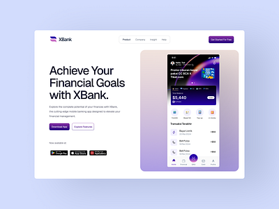 Banking Landing Page landing page