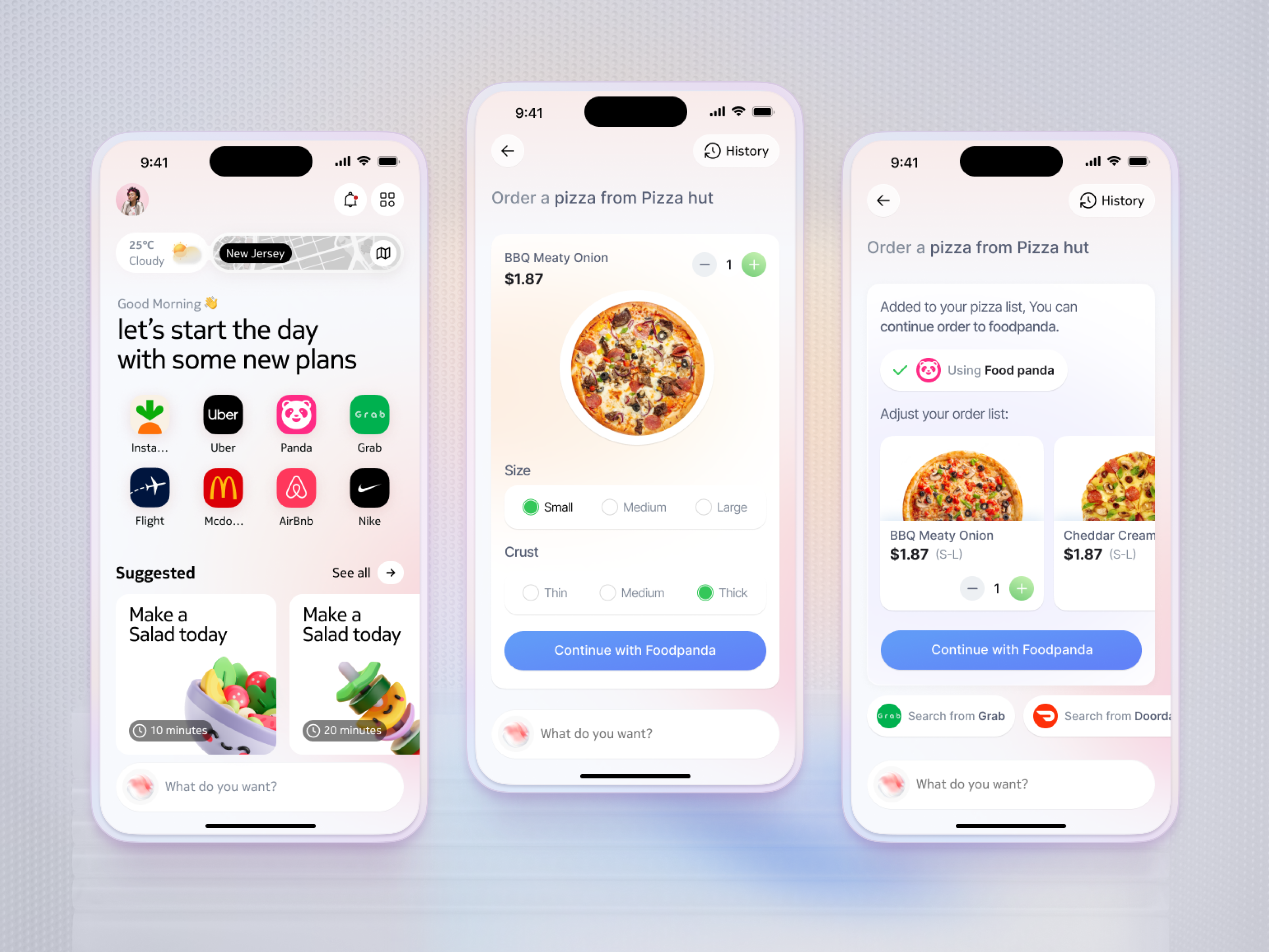 Example of Mobile App UI UX Design (10 Screens)