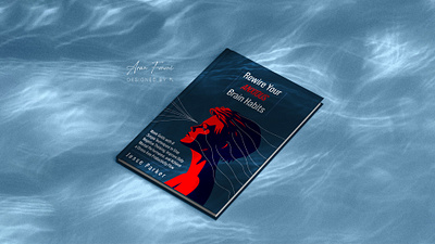 Anxiety Book Cover Design 📚 adhd adhd book anxiety anxiety book cover design book book cover book cover designer branding design designer graphic design label minimal modern motion graphics packaging professional designer