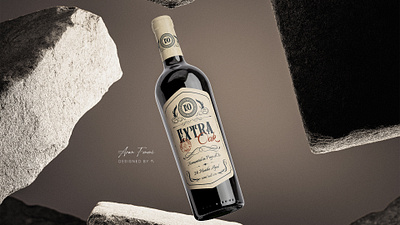 Vintage Wine Label Design 🍷 branding classic wine design graphic design label luxury label design luxury wine minimal modern packaging vintage label vintage wine vintage wine label design wine wine label wine label design wine label designer