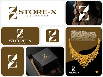 Store-X Gold Shop Branding Logo gold logo gold shop graphic design jewerllery logo letter logo logo logo designs logos logotrend logotype luxury logo minimalist modern logo monogram new logo typography x