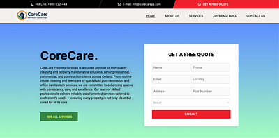 Website Design for Cleaning Service Providers. branding cleaning website design design graphic design illustration logo product design ui design ux design website website design website design and development wordpress wordpress website wordpress website design
