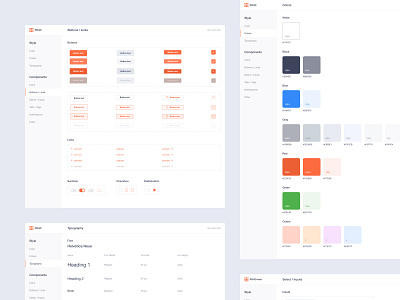 Design system for project design design system interface product design styleguide ui uikit uiux ux