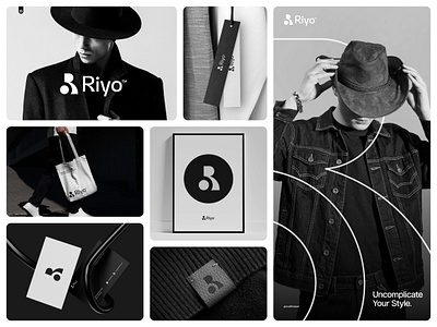 Riyo - Clothing Logo | Fashion Brand Logo apparel brand identity branding business logo cloth clothing clothing brand logo design fashion brand logo graphic designer logo logo design logo designer logos luxuary minimalist logo modern logo r letter logo streetwear