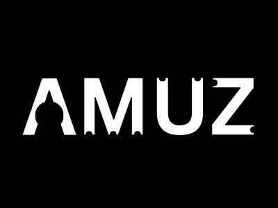 AMUZ TYPO LOGO branding graphic design logo typography