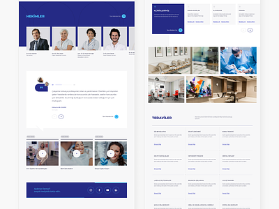 Aydınlar Dental Group: Website Detail dental dentist design graphic design medicine ui user experience user interface ux