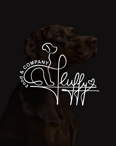 Signature logo for dog food | brand identity animal logo brand identity branding branding kit design digital signature food logo graphic design illustration logo signature signature logo typography visual identity