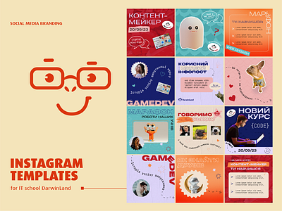 Instargam Templates Design brand brand identity branding graphic design instagram posts social media social media kit stories templates