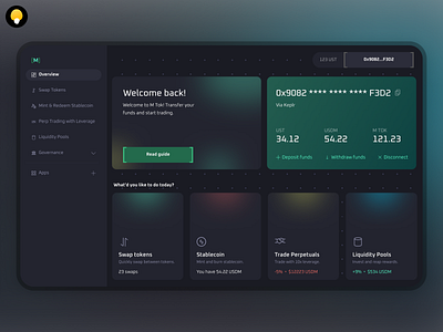 Crypto Exchange Dashboard blockchain crypto crypto dashboard crypto exchange dashboard dark mode dashboard exchange gradient graphic design modern ui web3