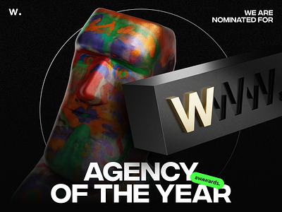Agency of the Year nomination by Awwwards | Lazarev. 2023 3d agency of the year award awwwards design digital lazarev mascot nominated product design agency site of the year top ui ukraine vote for us web