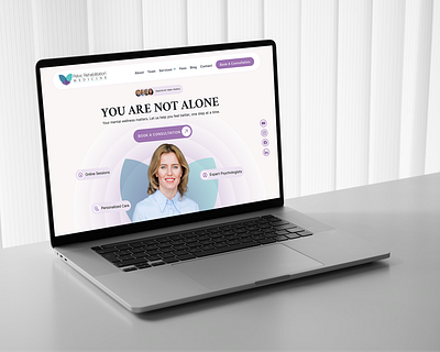 Pelvic Rehabilitation Medicine Website Redesign UI/UX designforgood