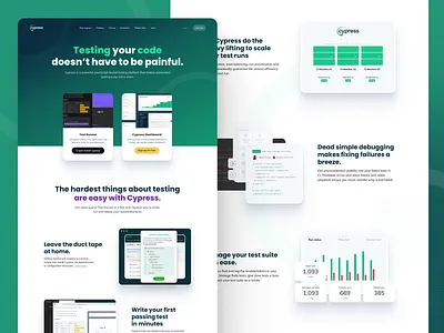 Cypress Web Site Design landing page website designer home page homepage landing landing page landing page concept landing page ui landingpage site ui user experience user interface ux web web design web designer web page web site webdesign website website designer